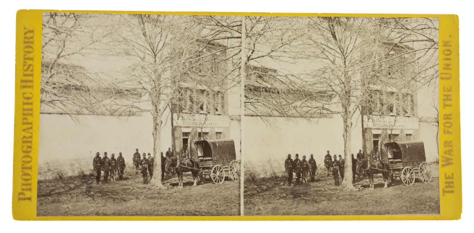 THE WAR FOR THE UNION STEREOVIEW (1 of 2)