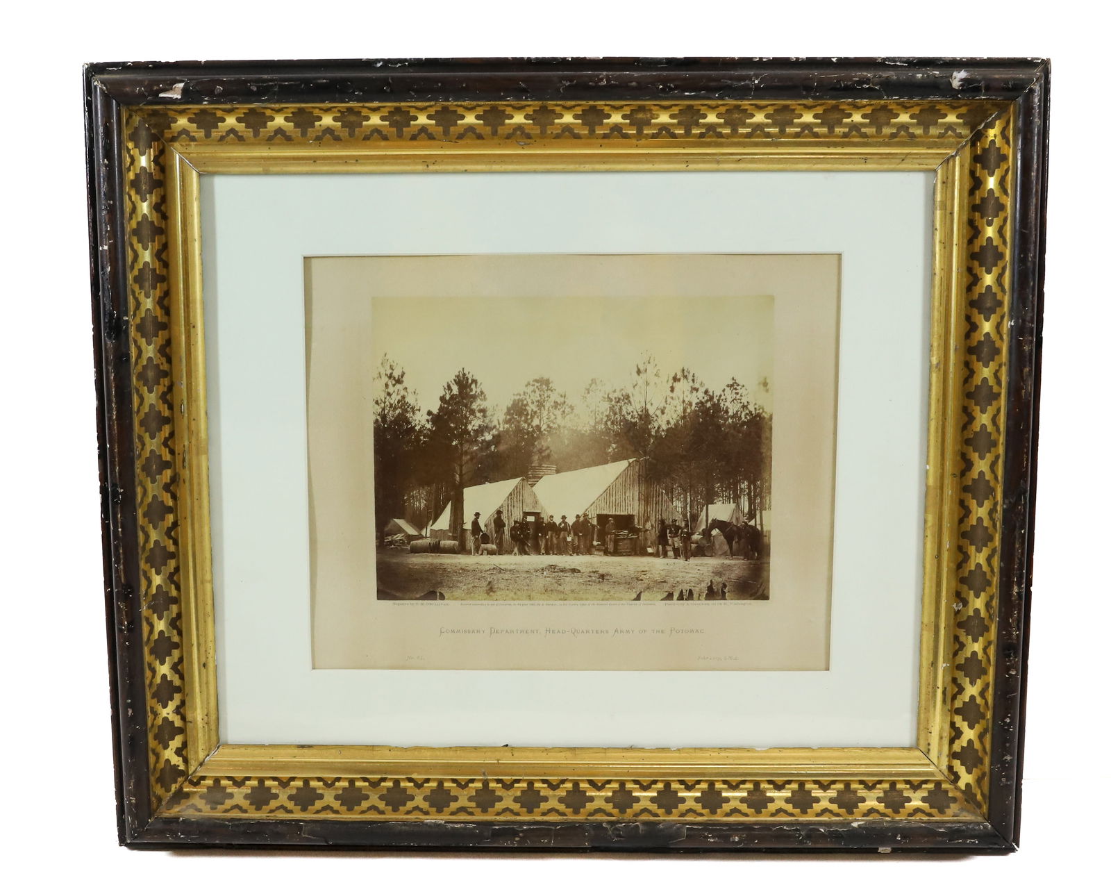 COMMISSARY DEPT. HEAD-QUARTERS ARMY OF THE POTOMAC (1 of 5)