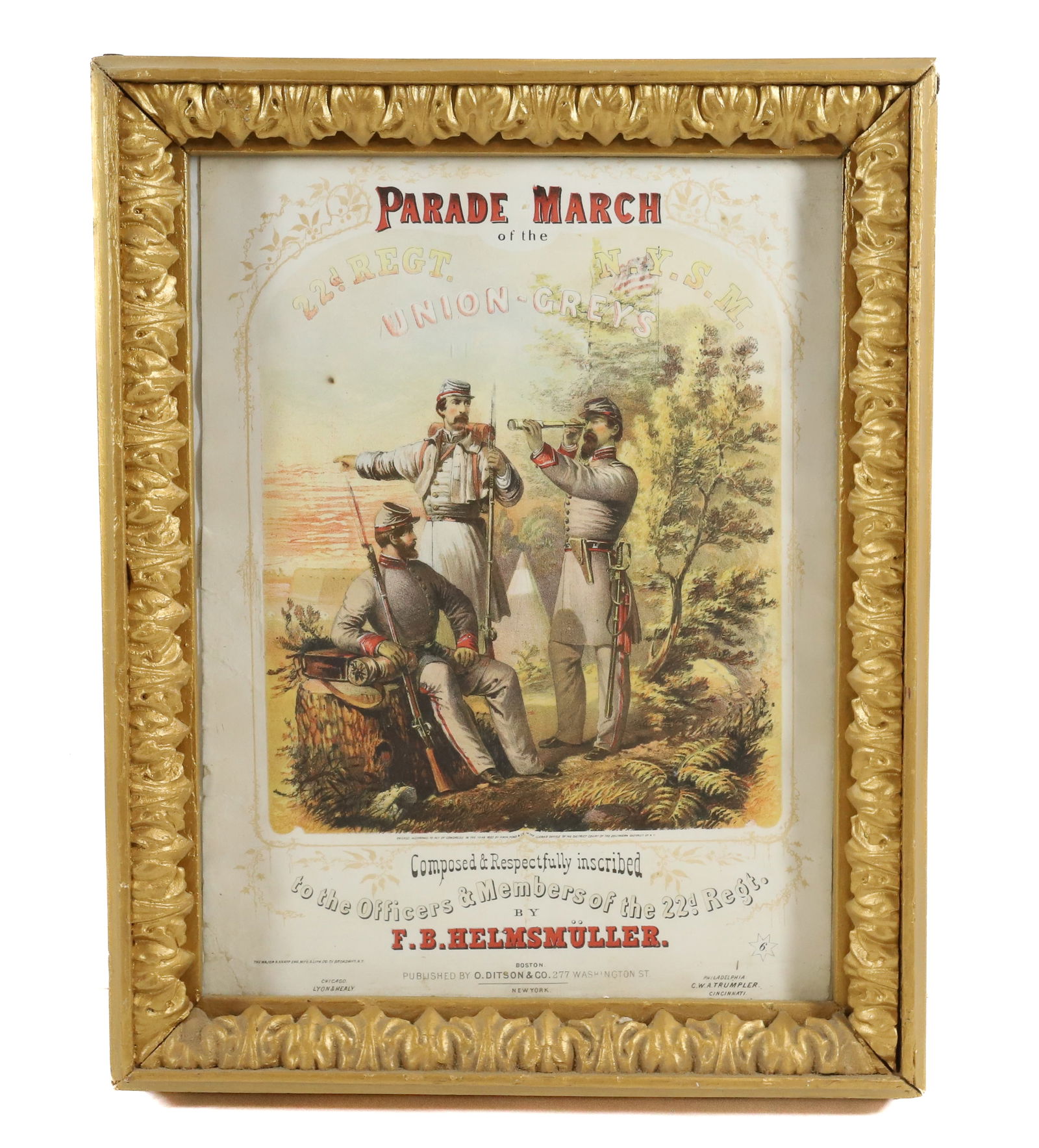 PATRIOTIC SHEET MUSIC COVER (1 of 5)