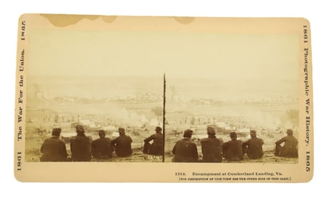 WAR FOR THE UNION STEREOVIEW