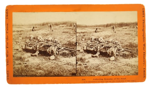 THE WAR FOR THE UNION STEREOVIEW