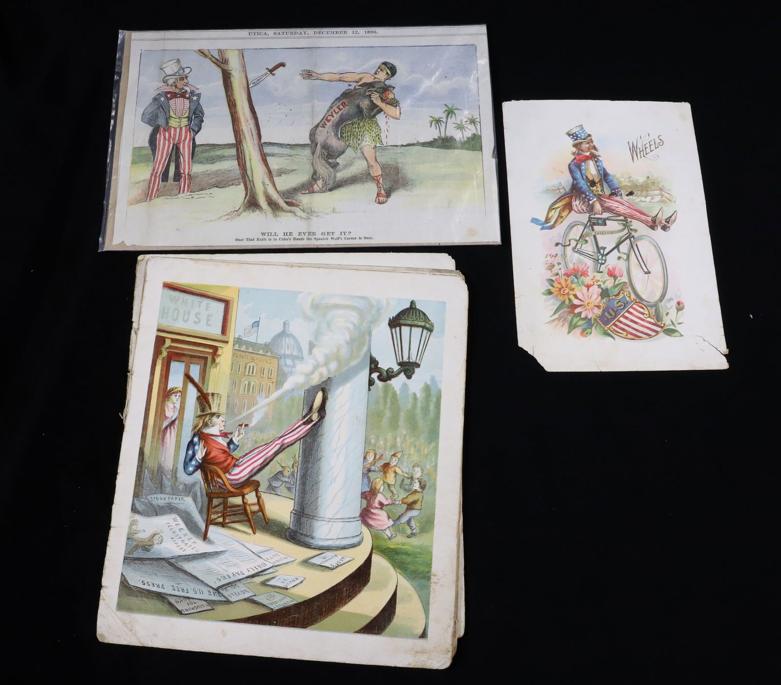 (3) PATRIOTIC  UNCLE SAM (1 of 7)