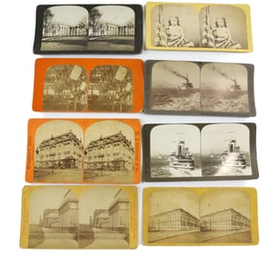 (8) STEREOVIEW CARDS