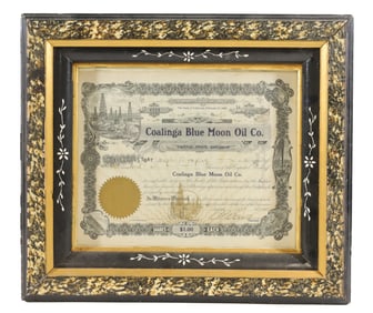 OIL STOCK CERTIFICATE