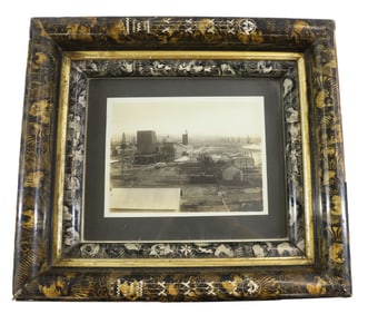 PHOTO OIL DERRICKS,REFINERY