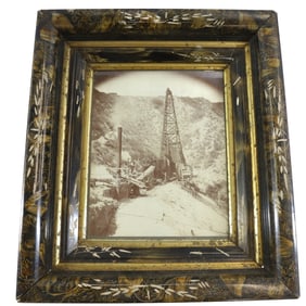 PHOTO OIL DERRICKS,REFINERY