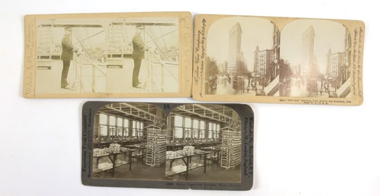 (3) STEREO VIEWS