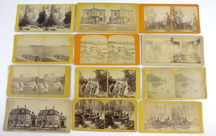 (31) ME,VT,NH STEREOVIEWS