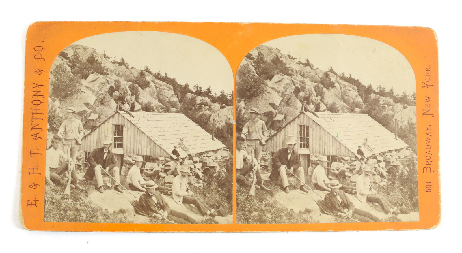 STEREOVIEW COL. MASON PHILIP SMITH: HEAD OF CONFEDERATE OPERATIONS IN MAINE GENTLEMAN WITH TOP HAT Terms: PLEASE READ CAREFULLY -THIS IS AN ONLINE ONLY AUCTION. AUTO-PAY WILL RUN IMMEDIATELY FOLLOWING THE AUCTION!! Terms for Purchasing