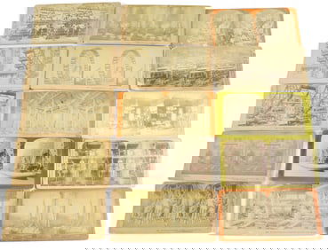 (15) STEREOVIEWS COLUMBIAN EXPO 1893