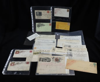 VINTAGE RECEIPTS