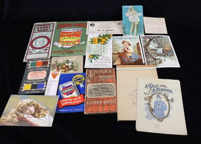 TRADE CARDS PAMPHLETS