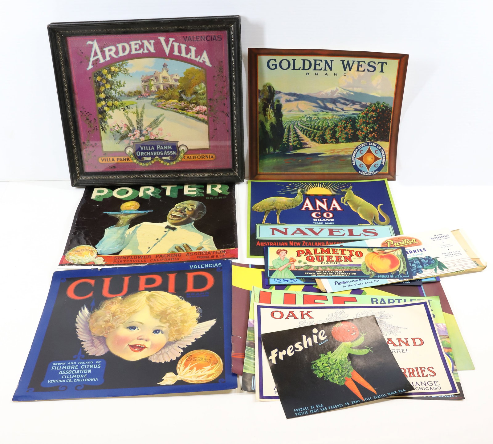 FRUIT CRATE LABELS (1 of 5)