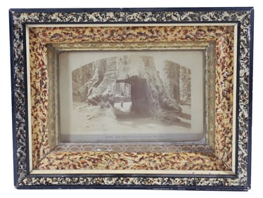 FRAMED CABINET CARD