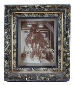 FRAMED CABINET CARD