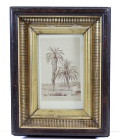 FRAMED CABINET CARD