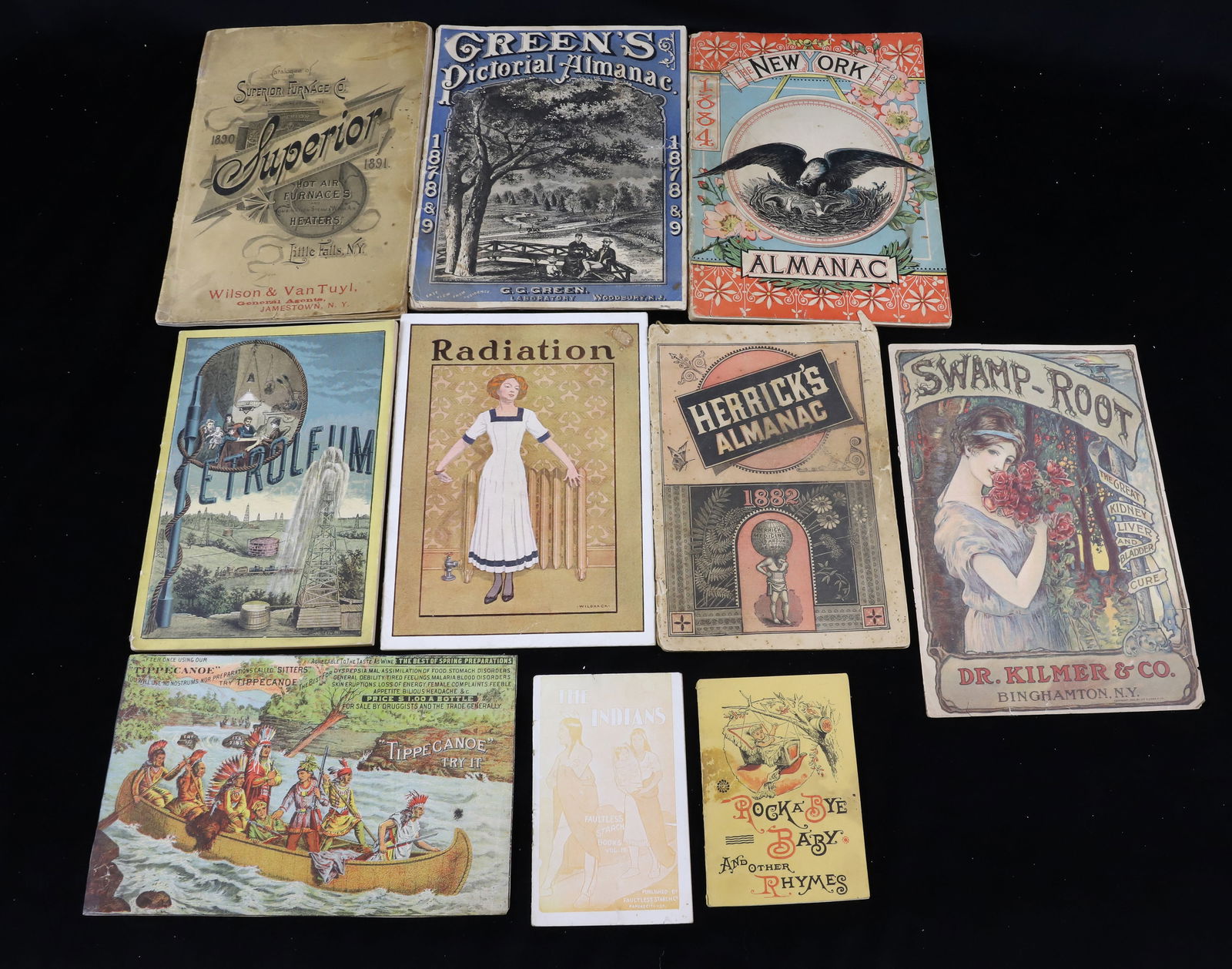 (10) ALMANACS ADS (1 of 4)