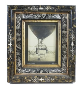 HOT AIR BALLOON CA CABINET CARD