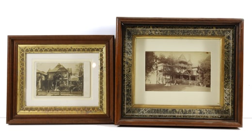 (2) CA HOUSE CABINET CARDS