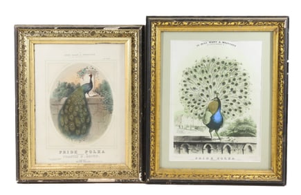 (2) SHEET MUSIC COVERS FRAMED