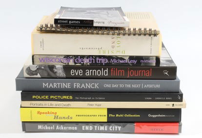 LOT OF ART PHOTOGRAPHY COFFEE TABLE BOOKS
