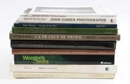 LOT OF ART PHOTOGRAPHY COFFEE TABLE BOOKS
