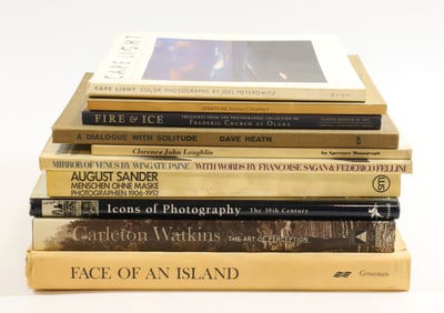 LOT OF ART PHOTOGRAPHY COFFEE TABLE BOOKS