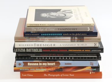 LOT OF ART PHOTOGRAPHY COFFEE TABLE BOOKS