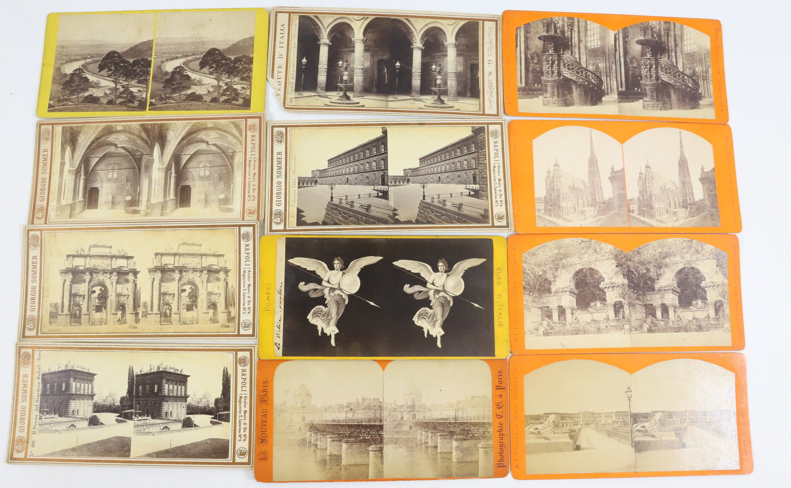 (54) FOREIGN STEREOVIEWS: ITALY, FRANCE, PERU, SWISS ALPS, FRENCH MOUNTAINS ETC Terms: PLEASE READ CAREFULLY -THIS IS AN ONLINE ONLY AUCTION. AUTO-PAY WILL RUN IMMEDIATELY FOLLOWING THE AUCTION!! Terms for Purchasing and Shipp