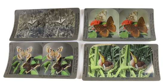 (4) KEYSTONE SERIES STEREOVIEWS