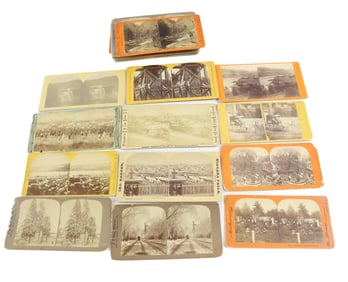 (31) STEREOVIEWS NEW YORK STATE