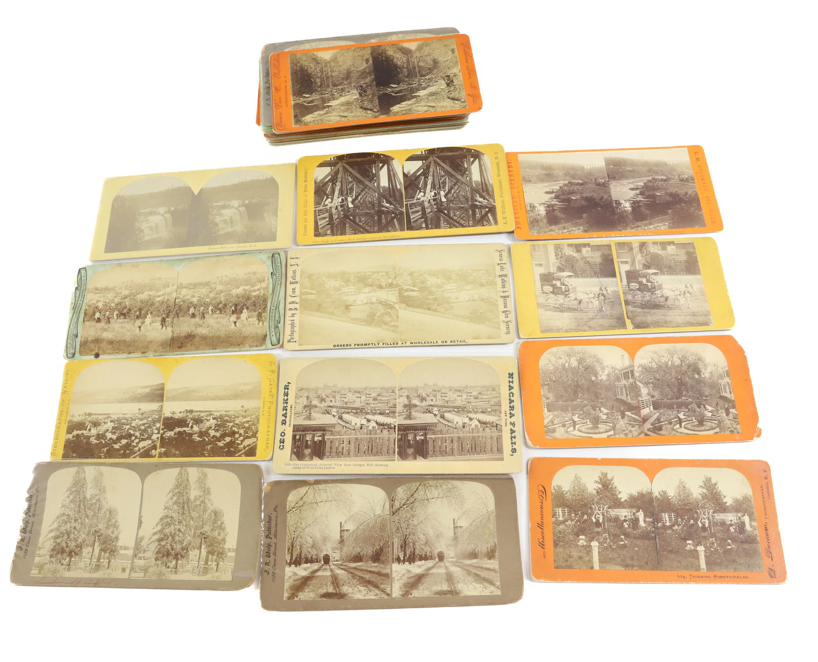 (31) STEREOVIEWS NEW YORK STATE (1 of 13)