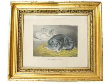 CAT LITHOGRAPH