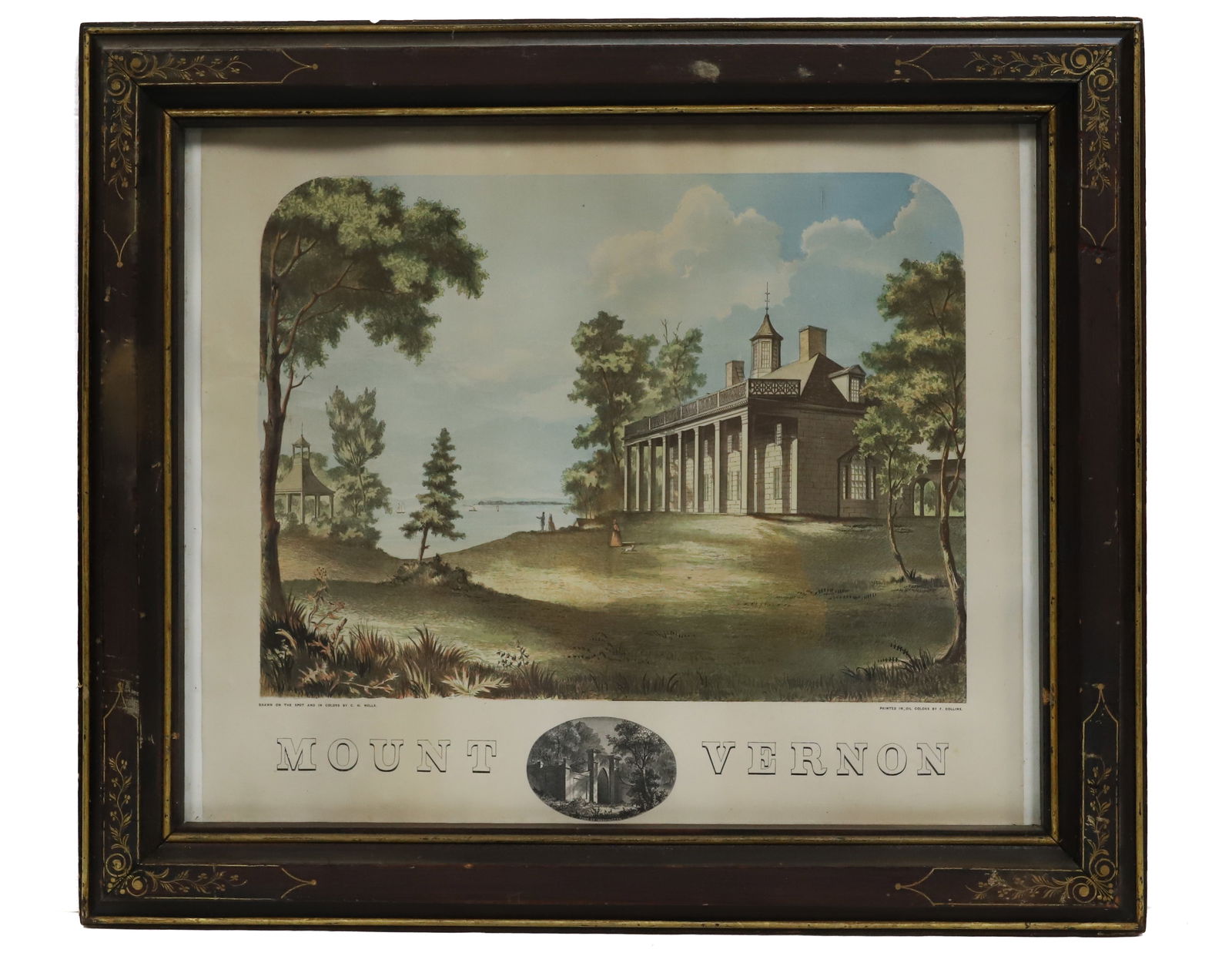 MOUNT VERNON LITHOGRAPH (1 of 7)