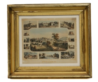 BETHLEHEM CITY LITHOGRAPH