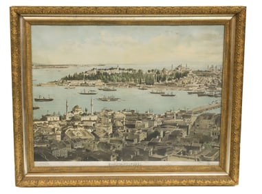 LITHOGRAPH CONSTANTINOPEL