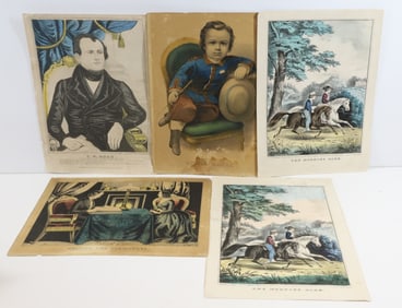 (5) CURRIER & IVES