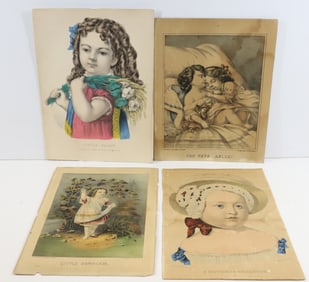 (4) CURRIER & IVES