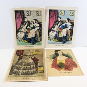 (4) CURRIER & IVES