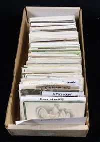 LOT OF (400+) VINTAGE POSTCARDS