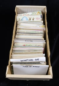 LOT OF (400+) VINTAGE POSTCARDS