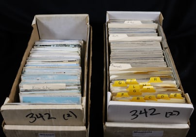 LOT OF (750+) MINNESOTA AND MISSOURI POSTCARDS