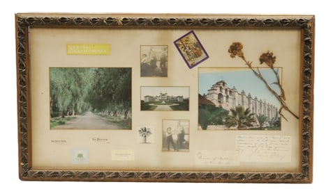 FRAMED CALIFORNIA COLLAGE