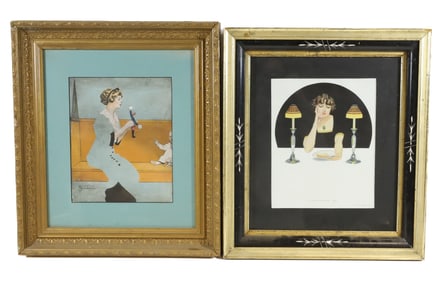 (2) ADVERTISERS FRAMED