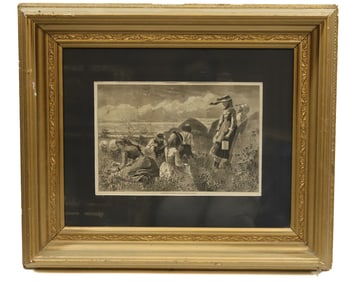 (2) FRAMED WINSLOW HOMER DRAWINGS