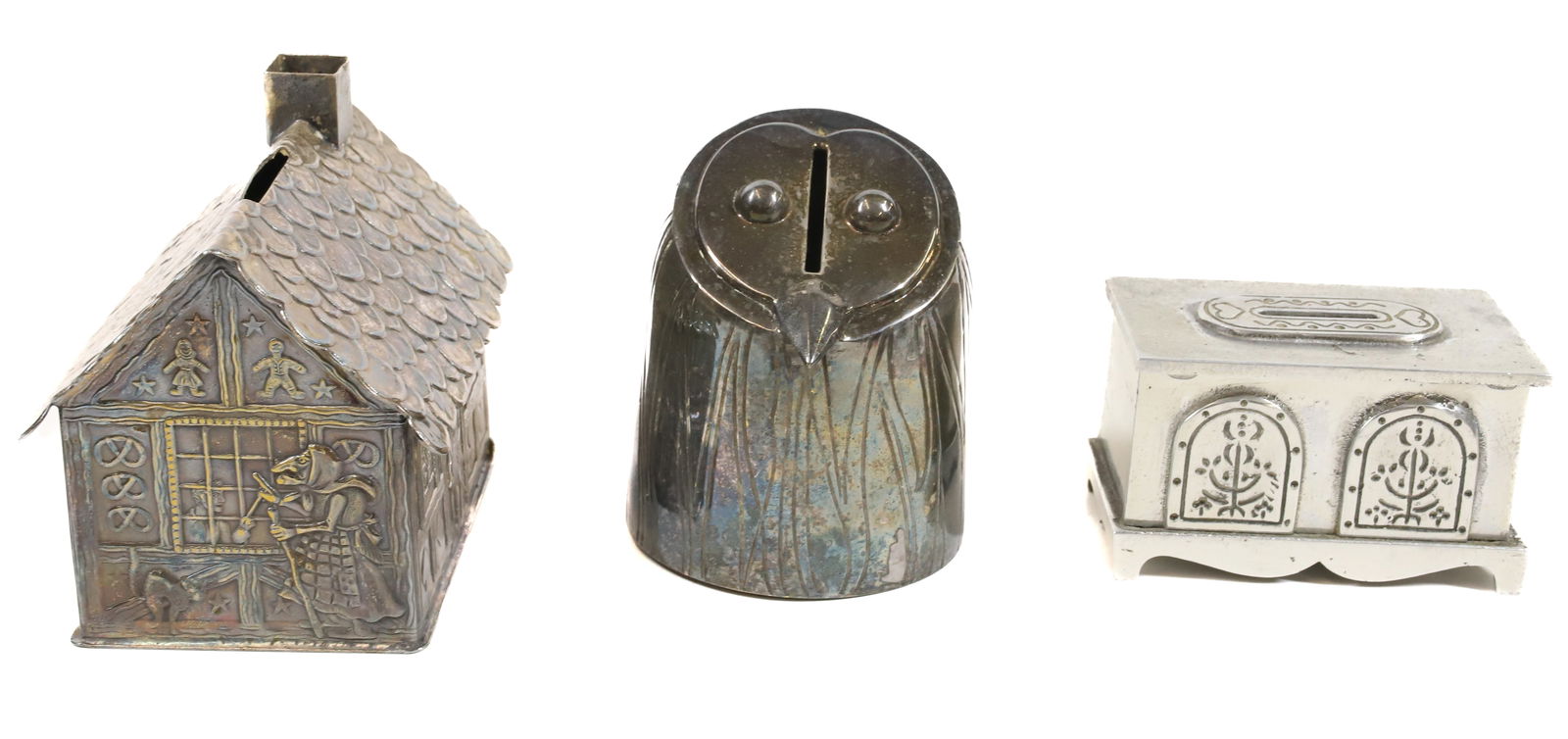 (3) METAL STILL BANKS (1 of 4)