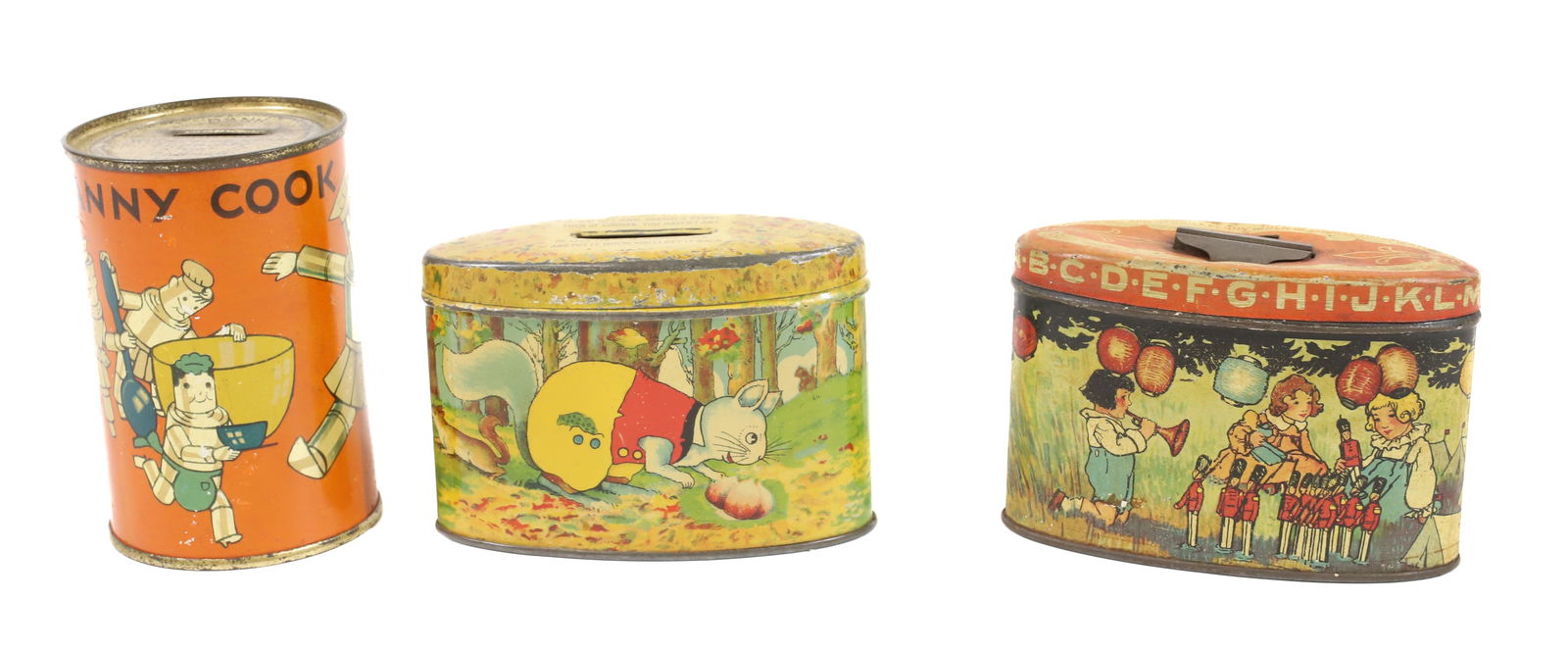 (3) METAL STILL BANKS (1 of 4)