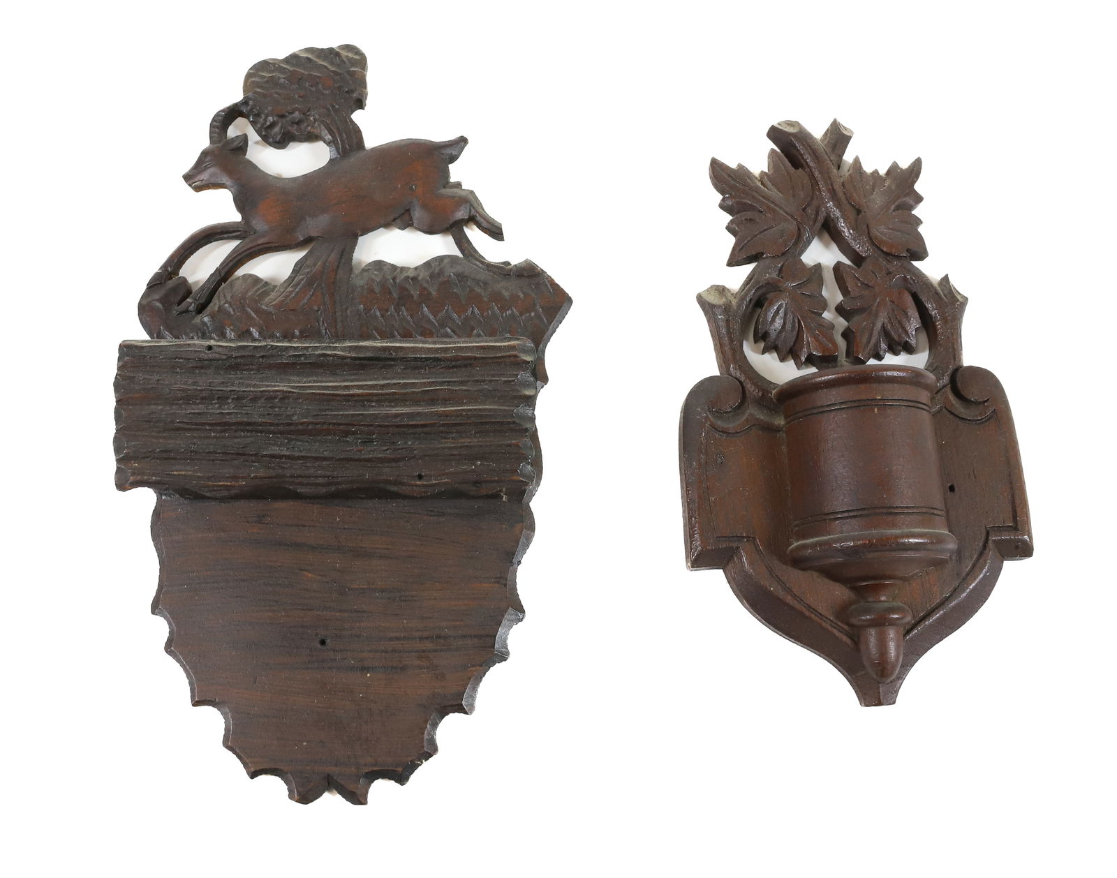 (2) WOOD MATCH SAFES (1 of 4)