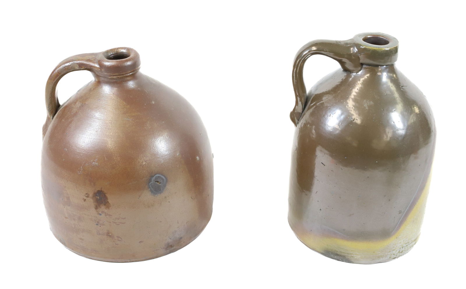 (2) STONEWARE JUGS (1 of 6)