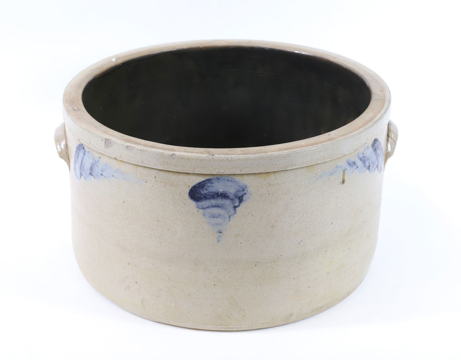 LARGE STONEWARE CAKE CROCK (1 of 6)